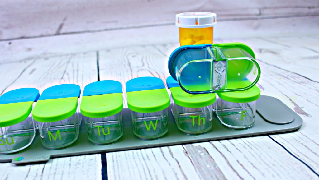 Sagely Weekly Pill Organizer