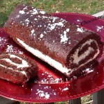 Chocolate Zucchini Roll Recipe.