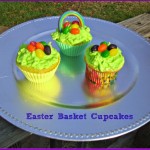 Easy Easter Basket Cupcakes Recipe & Easter Blog Hop!