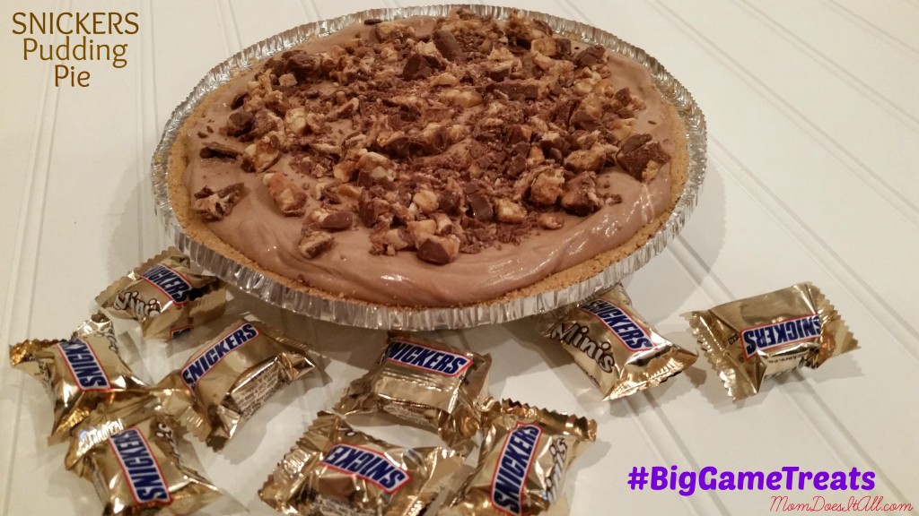 Snickers Pudding Pie