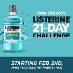 I took the LISTERINE 21 Day Challenge and my mouth thanks me!