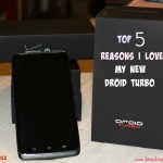 Top 5 Reasons that I love my new Droid Turbo! #VZWBuzz