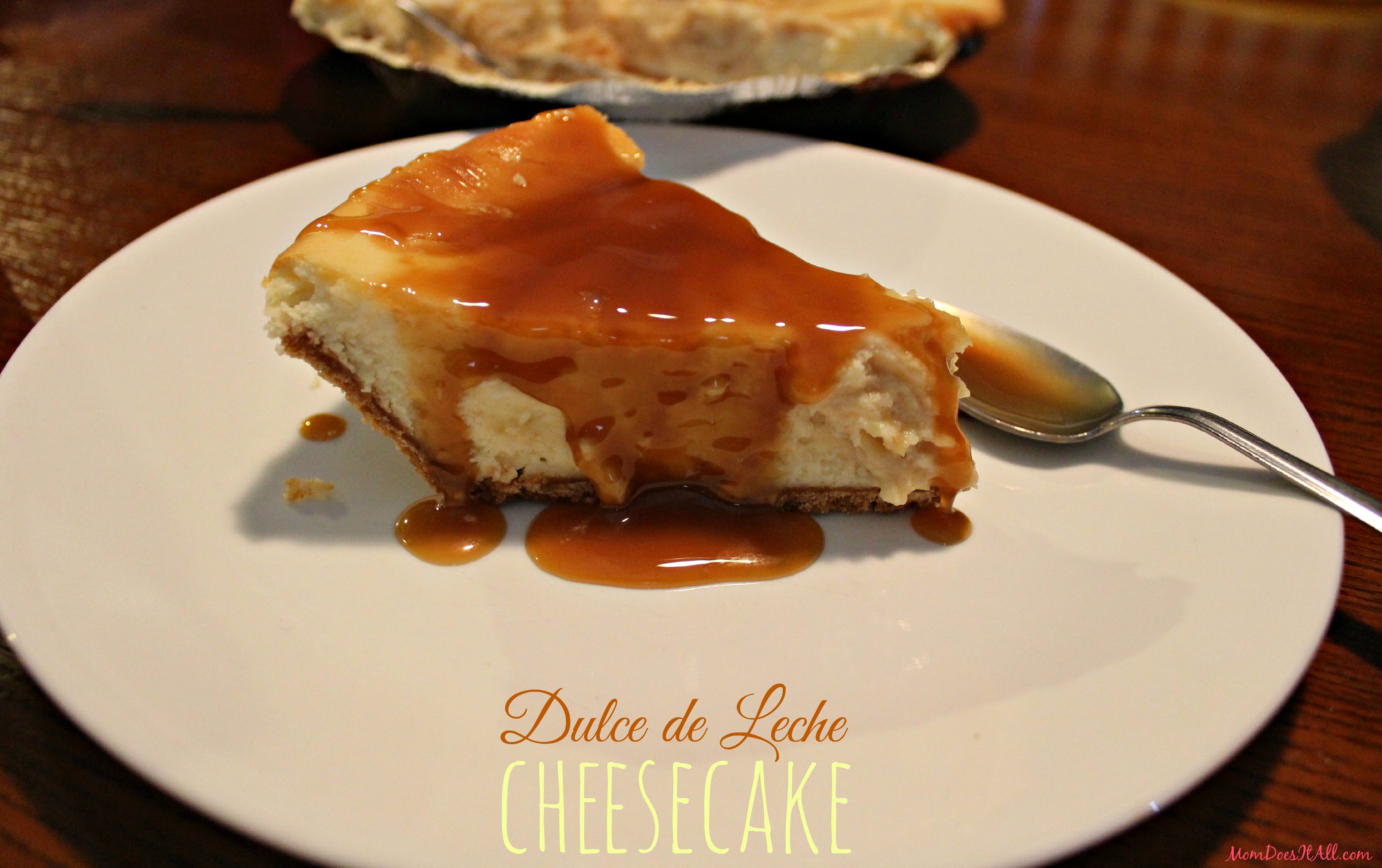 Dulce de Leche Cheesecake Recipe. 