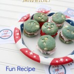 Mini Patriotic Ice Cream Sandwiches – Fun Recipe For Kids. #CreativeHOP