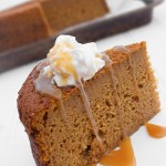 Slow Cooker Caramel Pumpkin Cake inspired by Glade®!