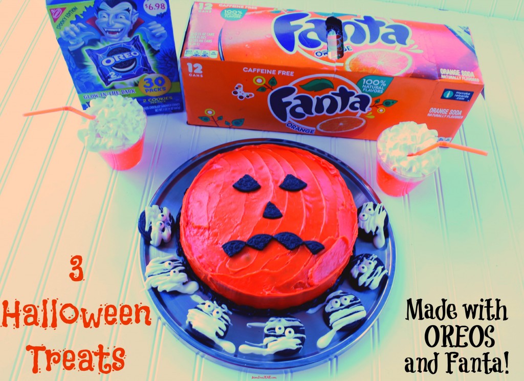3 Halloween Treats made with OREOS and Fanta!