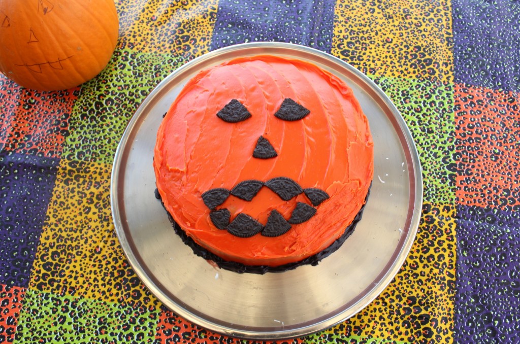 Jack-O-Lantern Cake