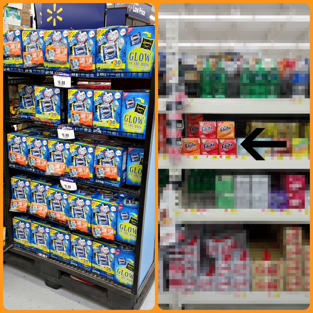 Fanta Orange Soda and OREOS at Walmart 