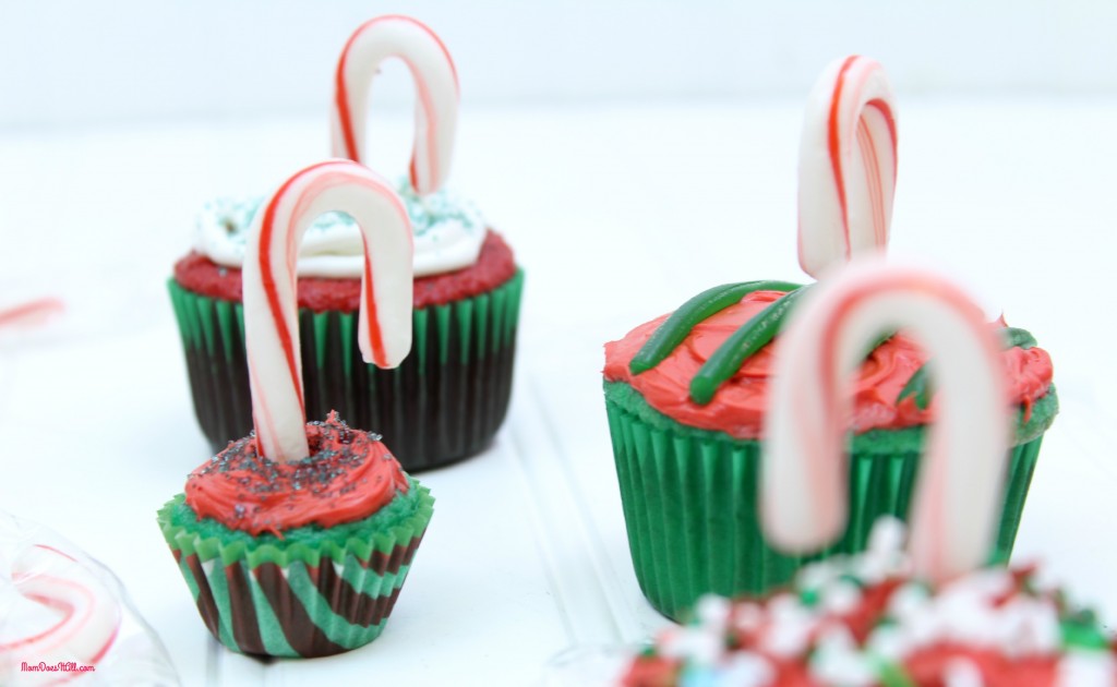 Easy Christmas Cupcakes 