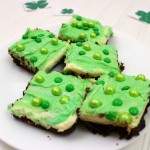 Easy St. Patrick’s Day Brownies.