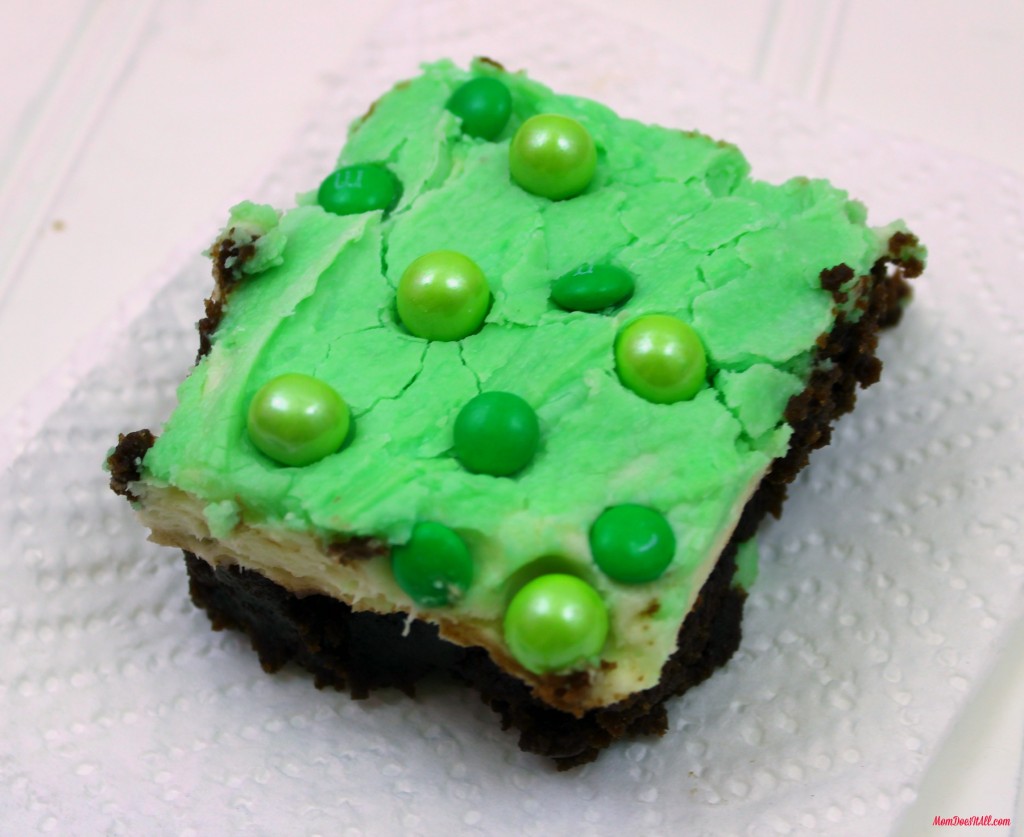 Easy St. Patrick's Day Brownies 