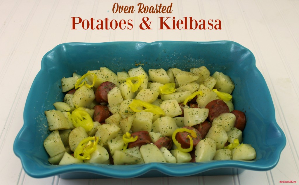 Oven Roasted Potatoes and Kielbasa