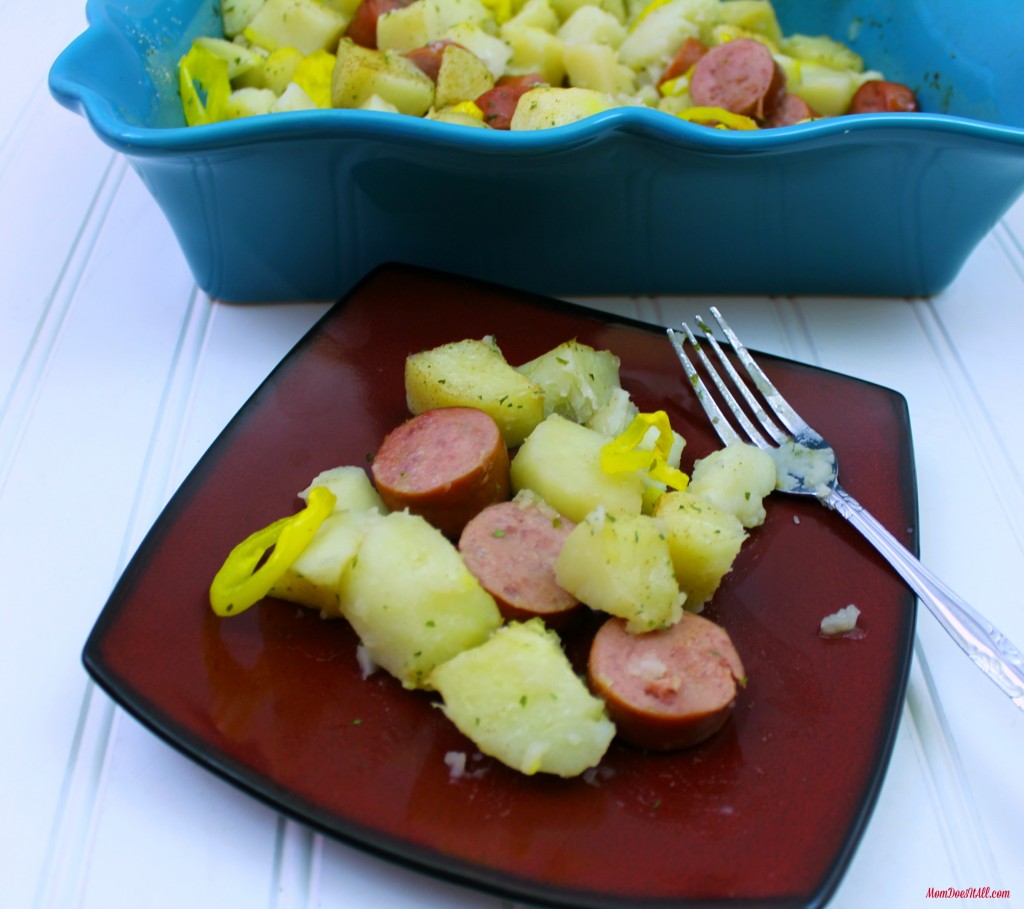 Oven Roasted Kielbasa and Potatoes