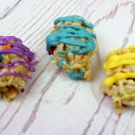 Rice Krispie Easter Egg Bites.