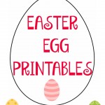 Easter Egg Printables.